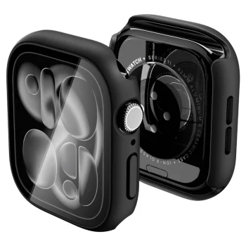 Spigen Thin Fit 360 Case with Screen Protector for Apple Watch 42mm - Black