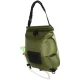 Portable Solar Camping Shower with Thermometer, 20L, Green