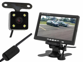 Беспроводная камера заднего вида с 7" LCD монитором