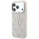Guess vāciņš iPhone 17 Pro / 18 Pro 4G & Big Strass Logo, rozā