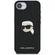 Karl Lagerfeld Monogram Karl Head Pin vāciņš iPhone 16e, melns