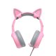 Игровые наушники Havit H2233D Розовые RGB 50мм