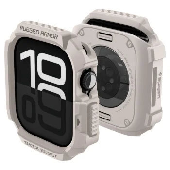 Aizsargvāciņš Spigen Rugged Armor Apple Watch 42mm, bēšs