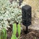 Ikonka KX4972 Garden Solar LED Lamp with Openwork Pattern, 4 pcs