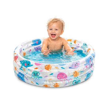 Inflatable Baby Pool Intex 57106NP, Marine Animals, 61x22 cm