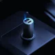 3mk Hyper Car Charger USB-C / USB-A 100W, Silver