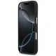 Guess iPhone 17 vāciņš 4G PU Classic Logo MagSafe, melns