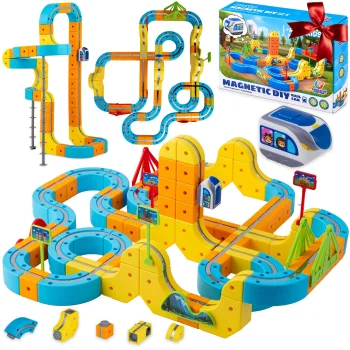 Ricokids RK-784 magnetiline rongikomplekt, 157 osa