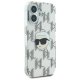 Apple iPhone 16 6.1\'\' Karl Lagerfeld IML Karl Head Electroplated Cover Case, Clear | Telefona Vāciņš Maciņš...