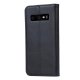 Samsung Galaxy S10e (G970F) PU Leather Wallet Book Case Cover, Black | Vāks Maciņš Maks Grāmatiņa Apvalks