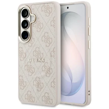 Guess 4G Embossed Ring MagSafe Case for Samsung Galaxy S26+, Pink