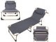 Tourist Military Camping Bed Folding Daybed with Adjustable Backrest