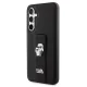 Чехол Karl Lagerfeld для Samsung Galaxy S23 FE Gripstand Saffiano Karl&Choupette, черный