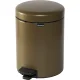 Мусорное ведро с педалью Brabantia NewIcon 5 л, Warm Brass