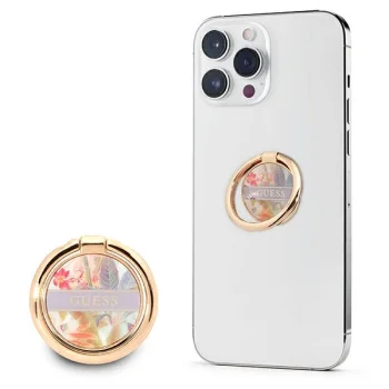 Держатель-кольцо Guess Flower Collection Ring Stand, фиолетовый