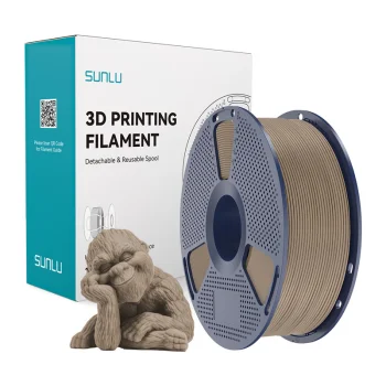 Филамент для 3D-принтера Sunlu Wood с древесным эффектом