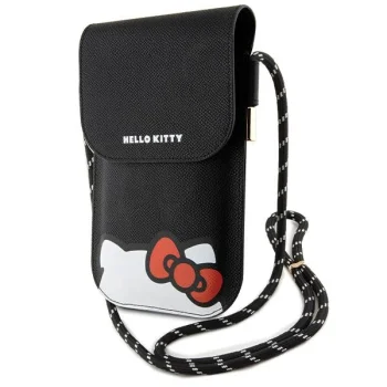 Сумка Hello Kitty Leather Hiding Kitty Cord, черная