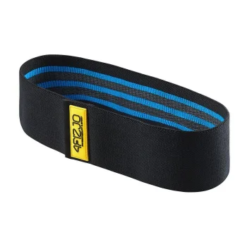 4Fizjo Hip Band auduma pretestības gumija 15-20 kg, melna/zila