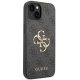 Guess 4G Lielais metāla logotips iPhone 15 - pelēks | Big Metal Logo case for gray