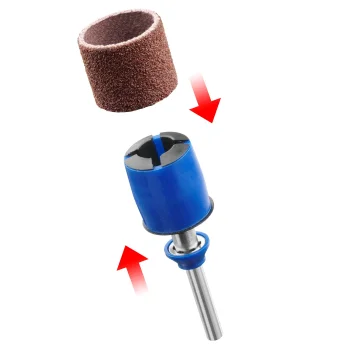 Dremel SC407 EZ SpeedClic Sanding Mandrel & Sanding Bands, 13 mm