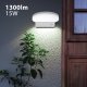 Maclean MCE346 W LED fasādes lampa, 15W, 1300lm, IP65, balta