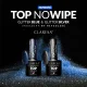 Claresa hibrīda nagu lakas virskārta Top No Wipe 5g Glitter Blue