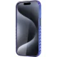 Чехол Audi для iPhone 15 Pro Max IML Big Logo MagSafe, синий