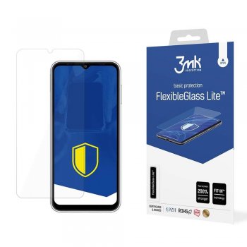 Samsung Galaxy A14 5G (SM-A146) / 4G (SM-A145F/DSN) Lokāms Hibrīda Aizsargstikls | 3mk Flexible Tempered Glass Screen...