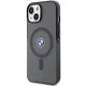 BMW iPhone 15 Plus / 14 Plus vāciņš Signature MagSafe, melns
