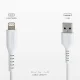 SBS TECABLEUSBIP589W USB-A uz Lightning kabelis 1 m 15W, balts