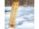 Mājsaimniecības termometrs koka āra iekštelpu | Wooden outdoor indoor home thermometer