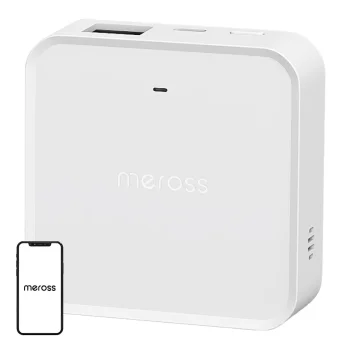 Умный шлюз Meross MSH450MA Wi-Fi Matter с сиреной 110 дБ
