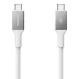 Spigen Essential EB24015CC USB-C / USB-C kabelis 240W 150cm, balts