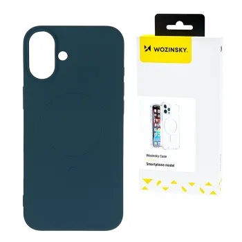 Чехол Liquid Silicone MagSafe для Samsung Galaxy S25, синий