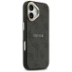 Guess iPhone 17 vāciņš 4G PU Classic Logo MagSafe, melns