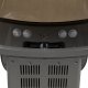 Wall-Mounted Salon Hair Steamer with Ozone Gabbiano 408D, Grey