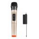 Puluz PU628J bezvadu dinamiskais UHF mikrofons, 3.5mm, zelta