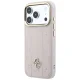 Чехол Guess Stripe Peony 4G Logo MagSafe для iPhone 17 / 18 Pro Max, розовый