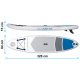 Piepūšamais SUP Dēlis, Neo-Sport Aquasurf 170200, 320x84x15 cm