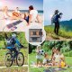 Choetech Foldable Travel Solar Panel Charger 14W USB 5V / 2.4A, Gray