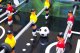 Spēle Galda Futbols, 102x50x65cm | Tabletop Football Soccer Foosball Kicker Board Game
