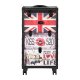 Gabbiano C12 Barber / Hairdressing Trolley, Black