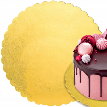 Cake Base 30cm, Gold