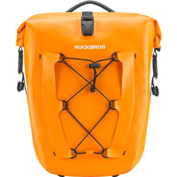Rockbros 30140022003 Waterproof Bicycle Trunk Bag, Orange