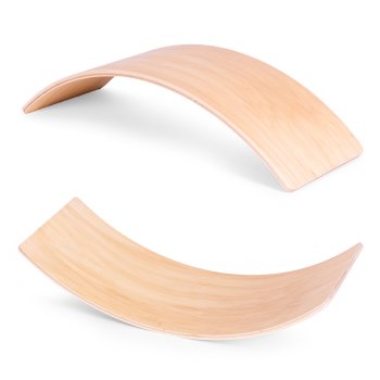 Koka līdzsvara dēlis bērniem šūpuļdēlis ECOTOYS