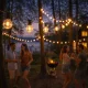 Солнечная светодиодная гирлянда Forever Light SUNARI FLS-180 8.5м 10+1 ламп...