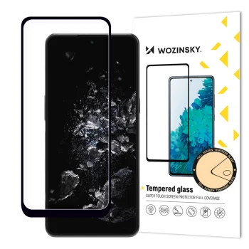 Защитное стекло Wozinsky Full Glue для OnePlus 10T / Ace Pro, черное