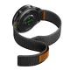 Ремешок Spigen Athlex Air для Garmin 22 мм Quick Release, черно-оранжевый