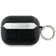 Karl Lagerfeld AirPods Pro 2 Case Monogram Choupette Head, Black