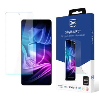 Matēta aizsargplēve 3mk Silky Matt Pro Xiaomi Redmi Note 14 Pro+